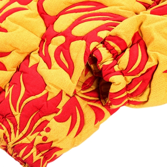 ERL TROPICAL FLOWERS PUFFER Sz Large NEW WITH TAGS - Picture 11 of 14